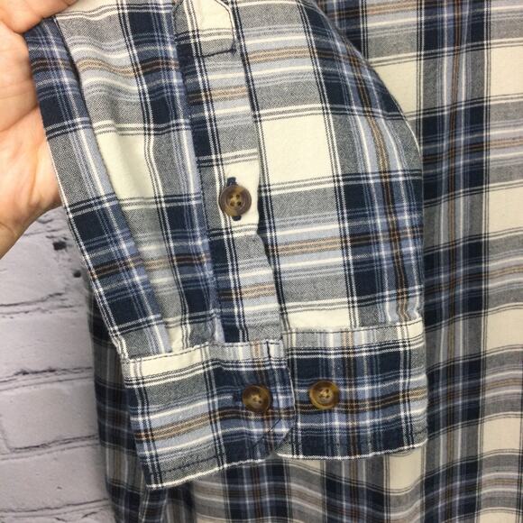 Carhart Relaxed Fit Streetwear Plaid Workwear Button Down Shirt Men's XL Tall - Picture 10 of 16